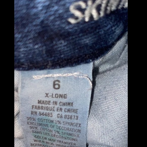 Size 6 X-Long Skinny Stretch Denim Jeans, American Eagle, bottoms, pants - Picture 5 of 10